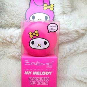 ⏬️CLEARANCE LIMITED EDITION💥The Crème Shop My Melody Macaron Lip Balm!